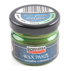 Πατίνα Wax paste Metallic 20ml Pentart – Πράσινο